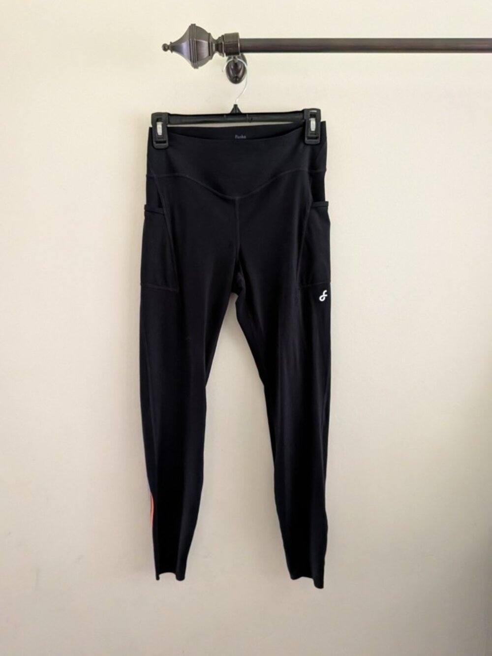 Fanka SpeedCool Leggings Womens Large Black High Waisted Gym Active Pockets